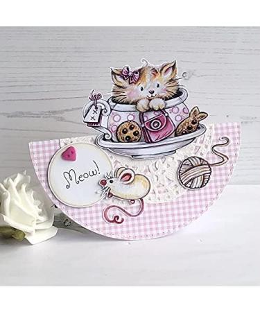Katy Sue 'Cats & Dogs' Paper Craft Pad and Card Making Kit - DIY Cardmaking Set - Buy Online on GoSupps.com