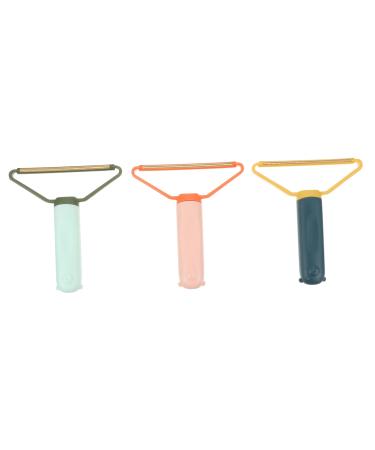 Toddmomy 3pcs Cat Hair Remover Travel Sweater Cat Hair Comb Hairbrush Cleaner Plastic Lint Scraper Pet Hair Removing Brush Plastic Cleaner Lint Roller Lint Cleaner Hairball Copper Shaver