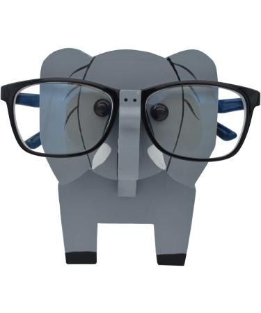 Vipbuy Elephant-Shaped Wooden Glasses Holder | 3D Puzzle Stand for Sunglasses | Unique Animal Desk Decor & Gifts - Buy Online on GoSupps.com