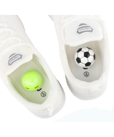 TIESTRA Shoe Deodorizer Balls 6 Pack-Reusable Shoe Fresheners-Fresh Scent for Sport Shoes Bags and Locker Soccer&green/Cologne - Buy Online on GoSupps.com
