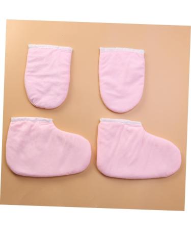 minkissy 2 Pairs Mittens Kids Beauty Gloves Spa Gloves Warm Gloves Insulated Gloves Wax Care Insulated Mittens Foot Spa Cover Bath Mitt Thermal Gloves Bath Treatment Mitt Hand Paraffin - Buy Online on GoSupps.com