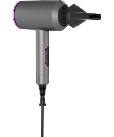 Professional 1800W Ionic Hair Dryer with Diffuser & Nozzles - Fast Drying Compact Portable Hair Dryer for Women - International Shipping Available - Buy Online on GoSupps.com