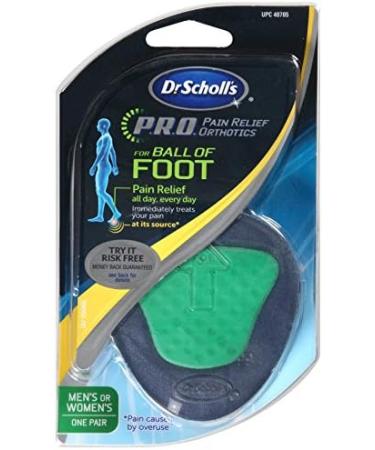 Dr. Scholl's Pain Relief Orthotics - Ball of Foot Cushions for Ultimate Comfort | Shop Internationally - Buy Online on GoSupps.com