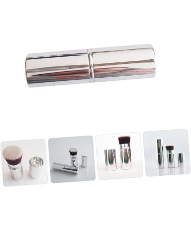 minkissy Retractable Makeup with Cover Cosmetic Applicator Foundation Brush Retractable Blush Brush Makeup Tool Retractable Powder Brush Makeup Supplies Artificial Fiber Telescopic - Buy Online on GoSupps.com