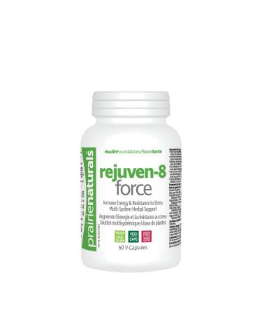 Prairie Naturals Rejuven-8 Force Multi-System Herbal Support - 60 V-Capsules
