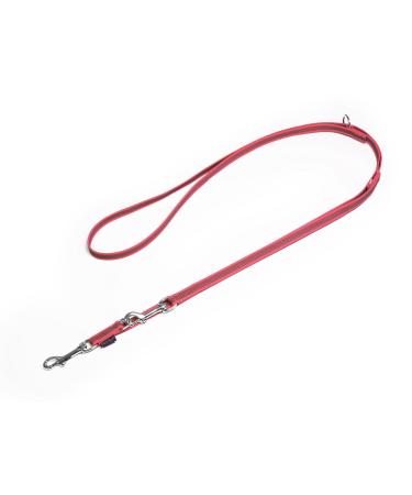 Mystique Rubberized shoulder leash 20mm standard carabiner neon pink 2.5m 2.5m neon pink