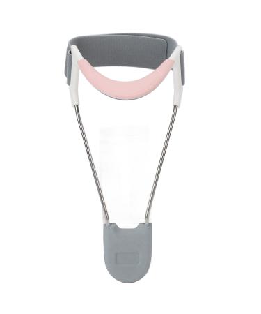 Brrnoo neck support collar neck support cervical traction device correct neck forwarding device cervical neck support for relieving neck pain fixation (s 5.9 x 2.6in-rosa) S 5.9 x 2.6in pink