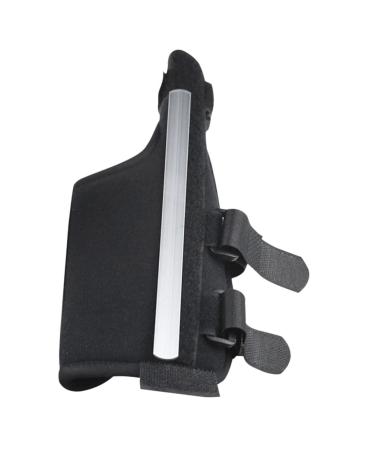 BESPORTBLE Thumb Protector Finger Splint Thumb and Wrist Finger Protector Splint Thumb Splint Right Hand Thumb Splints Wrist Brace with Thumb Support Braces Aluminum Extended Section Black 23x8.5x1cm