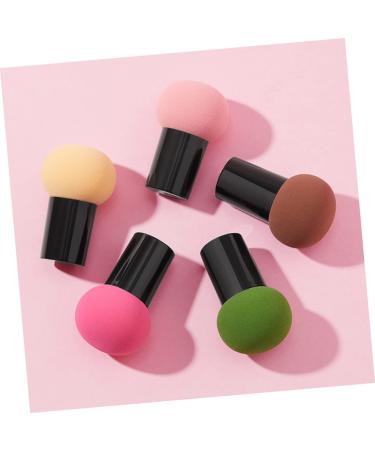 FRCOLOR Simple Puff 20 Sets Mushroom Head Puff Makeup Puffs with Handles Cosmetics Puffs Highlighter Makeup Sponge Safe Puff Powder Puff Beauty Egg Makeup Pad Hydrophilic Polyurethane - Buy Online on GoSupps.com