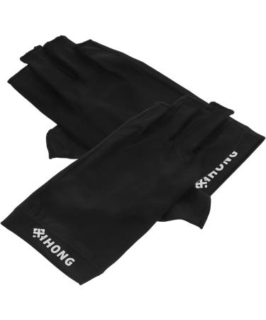 ABOOFAN 3 Pairs Uv Gloves Uv Finger Protection Nails Uv Protection Gloves Uv Shield Gloves Touchscreen Gloves Nail Gel Manicure Gloves Uv Protection Girl Skin Care Products Women's Fabric - Buy Online on GoSupps.com