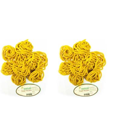 Annai SNACKS | Temple Murukku | Indian Spicy Snacks | Ready To Eat | Classic Snacks | Savory Snacks 160G (Pack of 2)