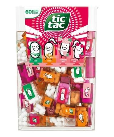 Shop 3x Tic Tac Lilliput 60s Strawberry 228g - Perfect Travel Candy for Every Bag or Car - Buy Online on GoSupps.com