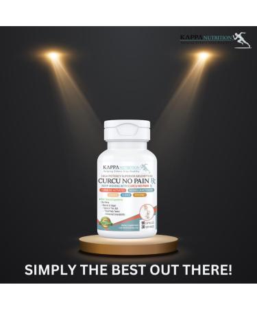 KAPPA NUTRITION Curcu No Pain Rx - 90 Capsules for Joint and Muscle Support - Buy Online on GoSupps.com