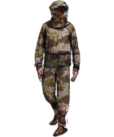 Bug Tamer Mosquito Resistant Camo Net Suit for Adults - Camouflage Hunting Clothing with Anti-Mosquito Protection - Buy Online on GoSupps.com