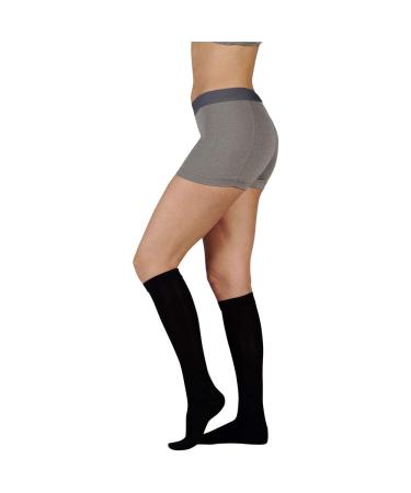 Juzo Basic 4412AD Knee High 30-40mmHg (Black-Regular-1 (I)-Closed Toe)
