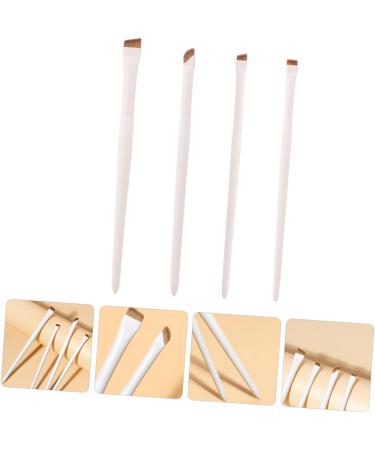 SOESFOUFU Travel Makeup Brush 4 Pcs Gel Eyeliner Brush Make up Brush Eye Liner Brush Cosmetic Ultra Thin Travel Flat Brush - Buy Online on GoSupps.com