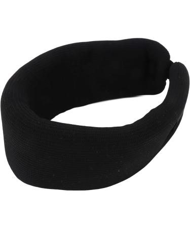 Adjustable RWUDV Neck Support | Soft Foam Neckrest for Pain Relief | Universal Fragrance | Black L 57-58cm | Ideal for Home Use - Buy Online on GoSupps.com