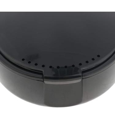 Buy Jaw-Friendly Mouthguard Case - Black Holder for Dentures & Storage | International Shipping Available - Buy Online on GoSupps.com