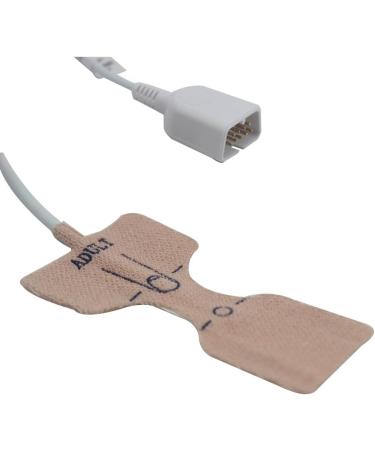 Buy FDA/CE Approved Disposable Adult SpO2 Sensor for Nihon Kohden TL-251T - 12 Sets - International Shipping Available - Buy Online on GoSupps.com