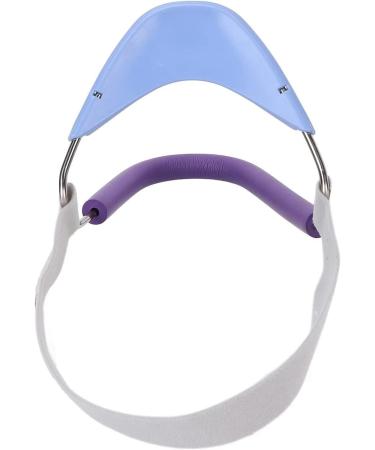 Nakeah neck tractor adjustable neck posture corrector for adults neck support break frills to prevent neck pain stiff relief (color: Blu)