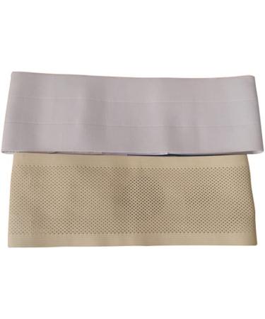 Whiidoom Elastic Ostomy Hernia Belt for Waist Abdominal - Stoma Opening - S Beige - Buy Online on GoSupps.com