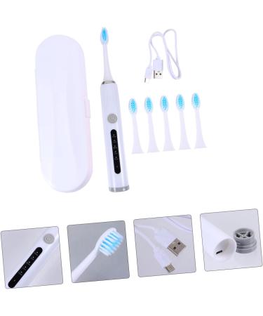Buy Beavorty Electric Toothbrush Set - Portable & Practical for Kids & Adults | 1 Pack White - Best for Home Use - Buy Online on GoSupps.com