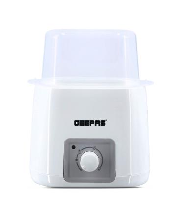 Geepas 150W Multifunction Baby Bottle Warmer | Baby Food & Milk Warmer | 4-in-1 Milk Warmer with Fast Heating Defrost Function Heat Food & High Temperature Cleaning | Food Grade PP Design