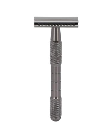 Premium Double Edge Metal Razor for Men - Reusable Traditional Shaving Solution - Buy Online on GoSupps.com