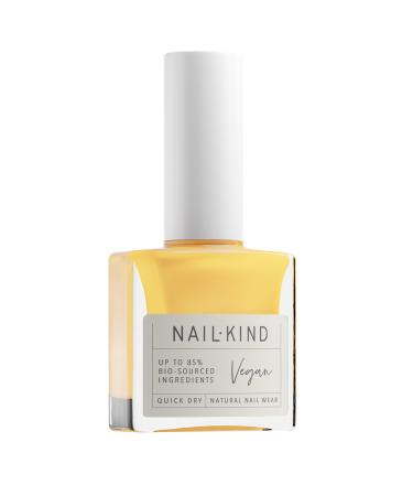 NAILKIND Yellow Nail Polish - Queen Bee - Bright Yellow Nail Varnish - Vegan Nail Lacquer + Peta Certified + Cruelty Free - Quick Drying Long Lasting - Chip Resistant Manicure - 8ml