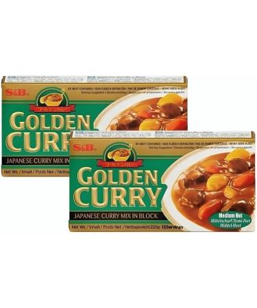 PROMOO S&B - Golden Curry Medium Hot 220 gr x 2 uds - Pack Promoo