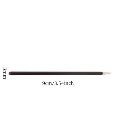 Honbay 100PCS Disposable Eyeliner & Lip Liner Brushes - Makeup Tool (White Fiber Head) - Buy Online on GoSupps.com