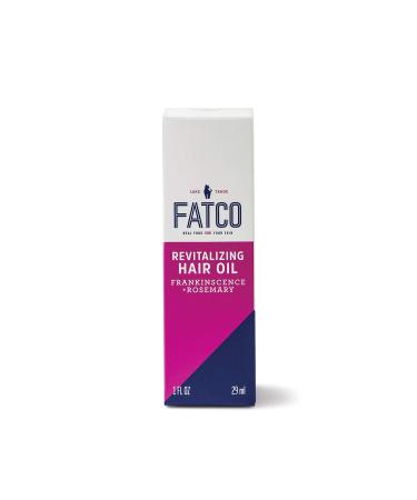 Buy FATCO Revitalizing Hair Oil - Frankincense & Rosemary (1oz) | Nourish & Strengthen Hair | International Shipping Available - Buy Online on GoSupps.com