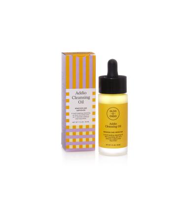 OLIO E OSSO - Natural Addio Cleansing Oil | Natural Non-Toxic Clean Beauty (1 fl oz | 30 mL) 1 Fl Oz (Pack of 1)