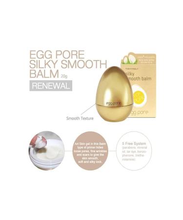 Tony Moly Egg Pore Silky Smooth Balm 20g - Smooth & Minimize Pores - Buy Online on GoSupps.com