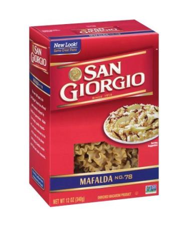 San Giorgio Mafalda Pasta 12 oz (Pack of 3) - Buy Online on GoSupps.com