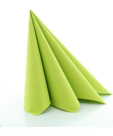 Sovie Linclass Airlaid Kiwi Napkins - 50 High-Quality Disposable 40x40 cm - Tearproof & Absorbent - Perfect for Weddings & Parties - Buy Online on GoSupps.com