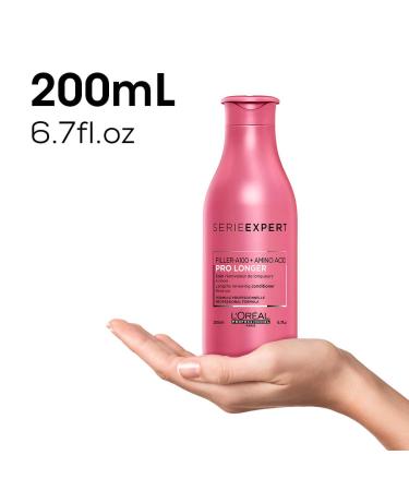 L'Or al Professionnel Pro Longer Conditioner for Long & Thin Hair | Strengthening Rinsing with Filler A-100 & Amino Acids | Expert Series - 1 Pack - International Shipping Available - Buy Online on GoSupps.com