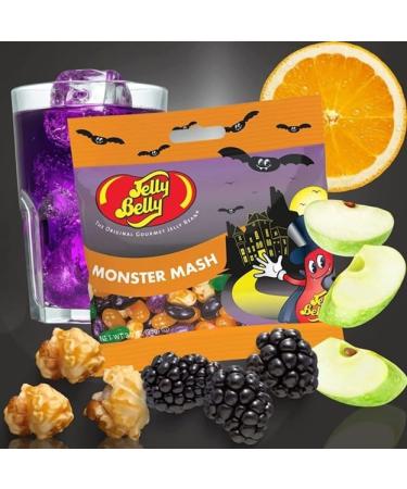 Jelly Belly Monster Mash Jelly Beans (Pack of 1) - Halloween Candy Assortment Gourmet Jelly Beans Variety Pack Trick or Treat Snacks Party Favors and Gifts Spooky Themed Candy Mix Gluten-Free and Peanut-Free Perfect for Halloween Parties Candy Bowls and G - Buy Online on GoSupps.com