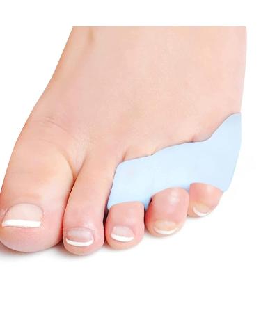Jinlanshop 4-Piece Silicone Toe Spreader & Separator - Universal Size White Protector for Small Toes | Prevent Overlapping - Buy Online on GoSupps.com