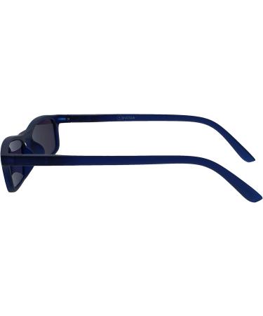 Mattes Marineblau Solar Reading Glasses +1.50 Diopters - Comfortable UV400 Reader for Men & Women with Spring Hinges | 1-Pack - Buy Online on GoSupps.com