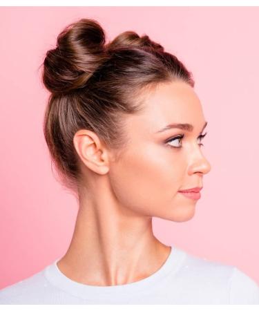 Styla Hair Donut Maker for Kids - Easy Ballet Bun & Sock Bun Kit (6pc Brown) - Buy Online on GoSupps.com