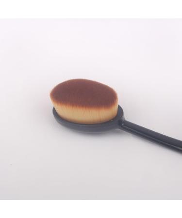 Premium Brown Foundation Makeup Brush for Flawless Application - International Shipping Available - Buy Online on GoSupps.com