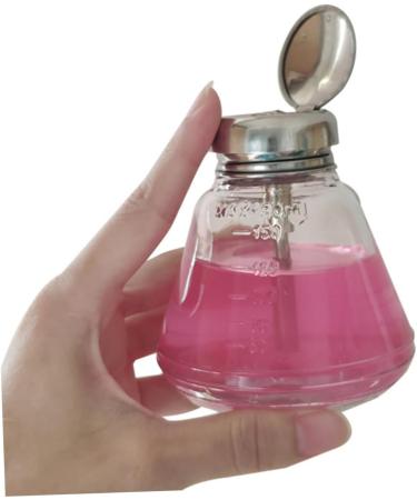 FOMIYES 1pc Down Pump Dispenser Cleanser Pump Bottle Makeup Remover Container Push down Liquid Dispenser Down Pump Bottle Push down Bottle Dispenser Empty Pump Travel Nail Glass Pump - Buy Online on GoSupps.com