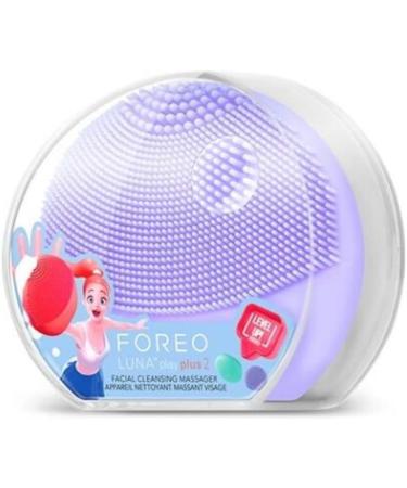 FOREO Luna Play Plus 2 Silicone Facial Cleansing Brush | Exfoliator for All Skin Types | Enhances Absorption for Healthy Skin | Lilac - Buy Online on GoSupps.com