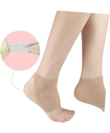 minkissy 3 Pairs moisturizing Socks Silicone Socks Silicone Gel Foot Heel Care Socks Heel Covers for high Heel Shoes Dry Skin Socks Heel Shock Heel Protector Gel Heel Socks Gel pad Lotion - Buy Online on GoSupps.com