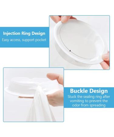 BAOZENP Disposable Vomit Bags - 20 PCS (1000ml) - Emergency Emesis Pouches for Motion Sickness, Pregnant Patients, Clinic and Travel - Buy Online on GoSupps.com