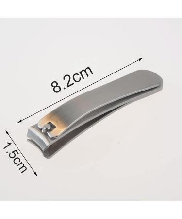 UNbit Nail Clipper Stainless Steel Big Curved Nail Clippers Large and Small Nail Scissors Manicure Tools - Buy Online on GoSupps.com