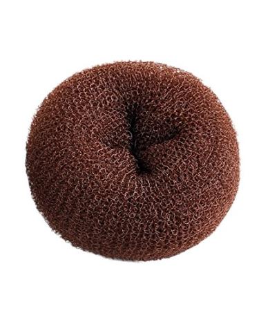 CLOTHOBEAUTY Extra Small Kids Hair Bun Donut Maker - 3 Piece Set | Ring Style Chignon Doughnut Shaper for Short and Thin Hair - 2.5 inches Brown - Buy Online on GoSupps.com