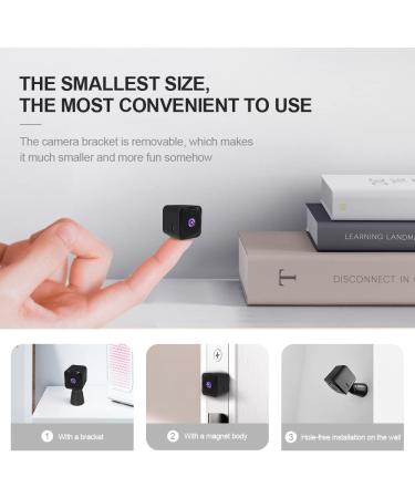 AOBOCAM 4K HD Mini Spy Camera | WiFi Hidden Camera for Home Security | Motion Detection & Night Vision | Wireless Indoor Security Camera - Buy Online on GoSupps.com