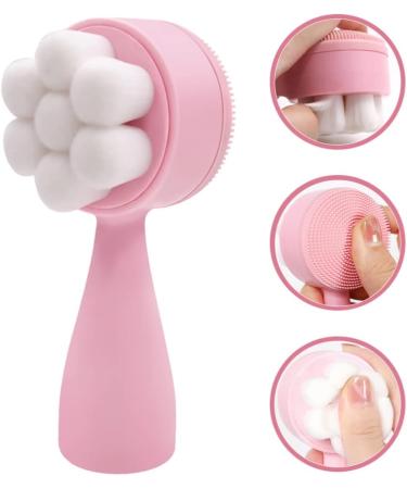 Double Sided Facial Cleansing Brush - Exfoliating Face Wash & Skincare Tool for Radiant Skin | International Shipping Available - Buy Online on GoSupps.com